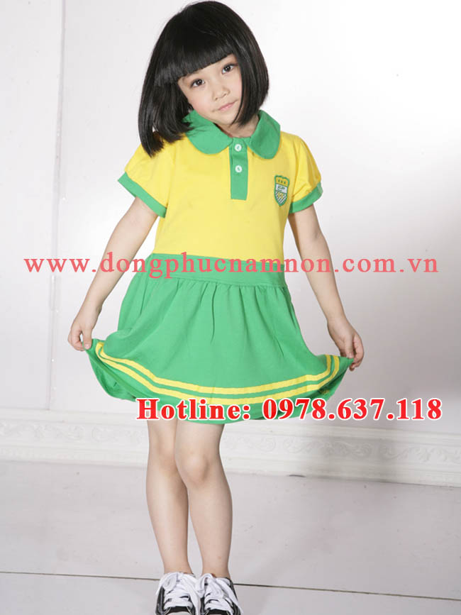 Mẫu đồng phục mầm non - DPMN03 | Mau dong phuc mam non